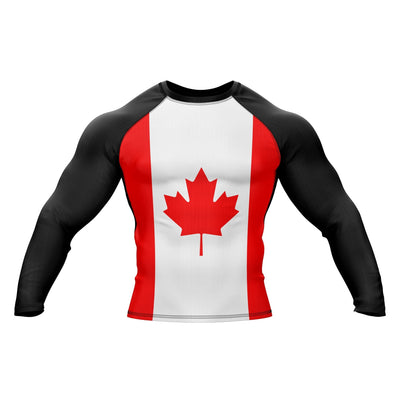 Canadian Patriotic Rash Guard For Men/Women - Summo Sports