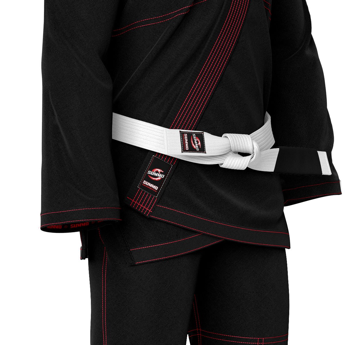 Custom Black Brazilian Jiu Jitsu Gi (BJJ GI) - Summo Sports