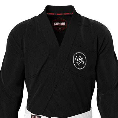 Exclusive Custom Rash Guard lining With Your Logo/Name Brazilian Jiu Jitsu GI - Summo Sports