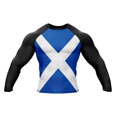 Scotland Patriotic Rash Guard For Men/Women - Summo Sports