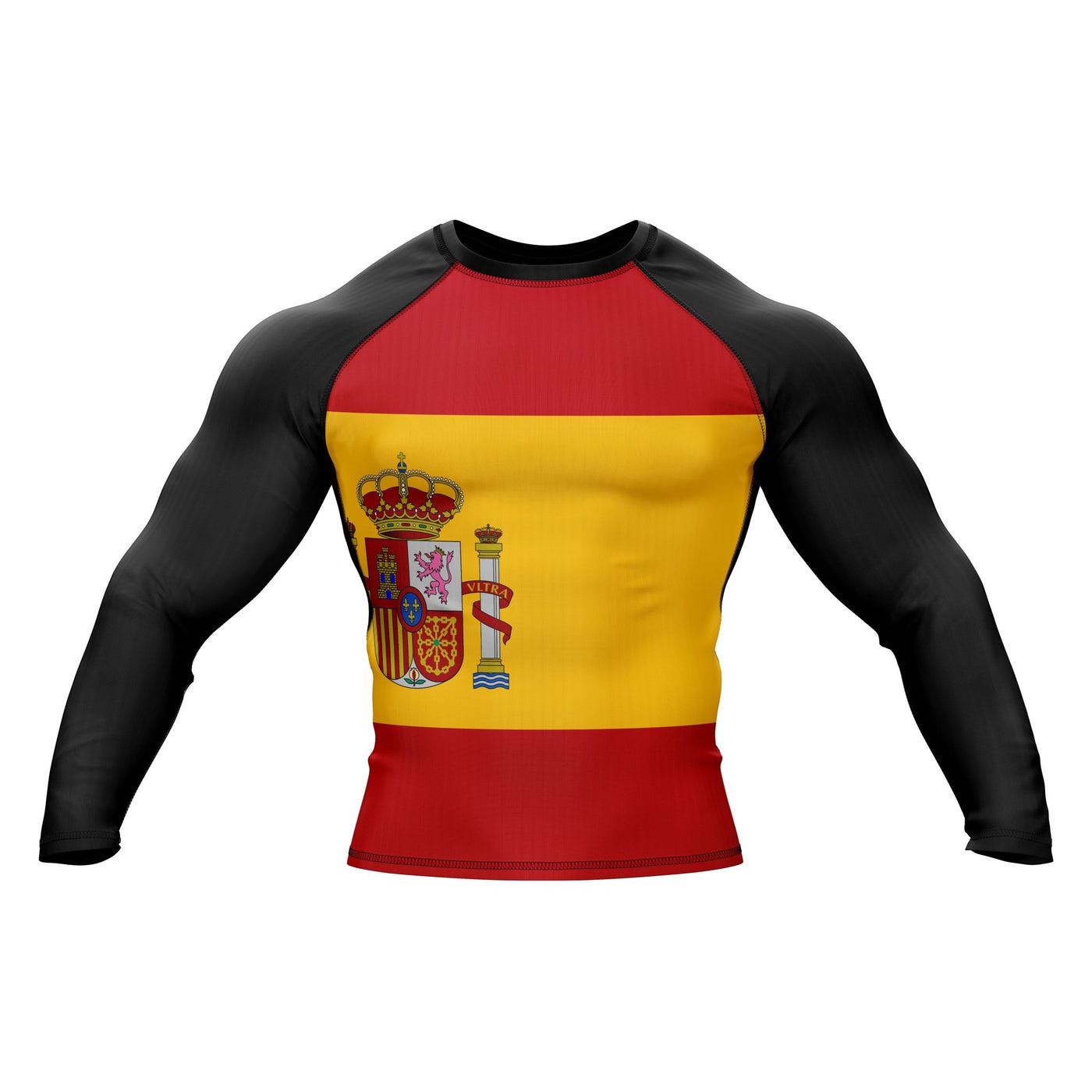 Spain Patriotic Rash Guard For Men/Women - Summo Sports